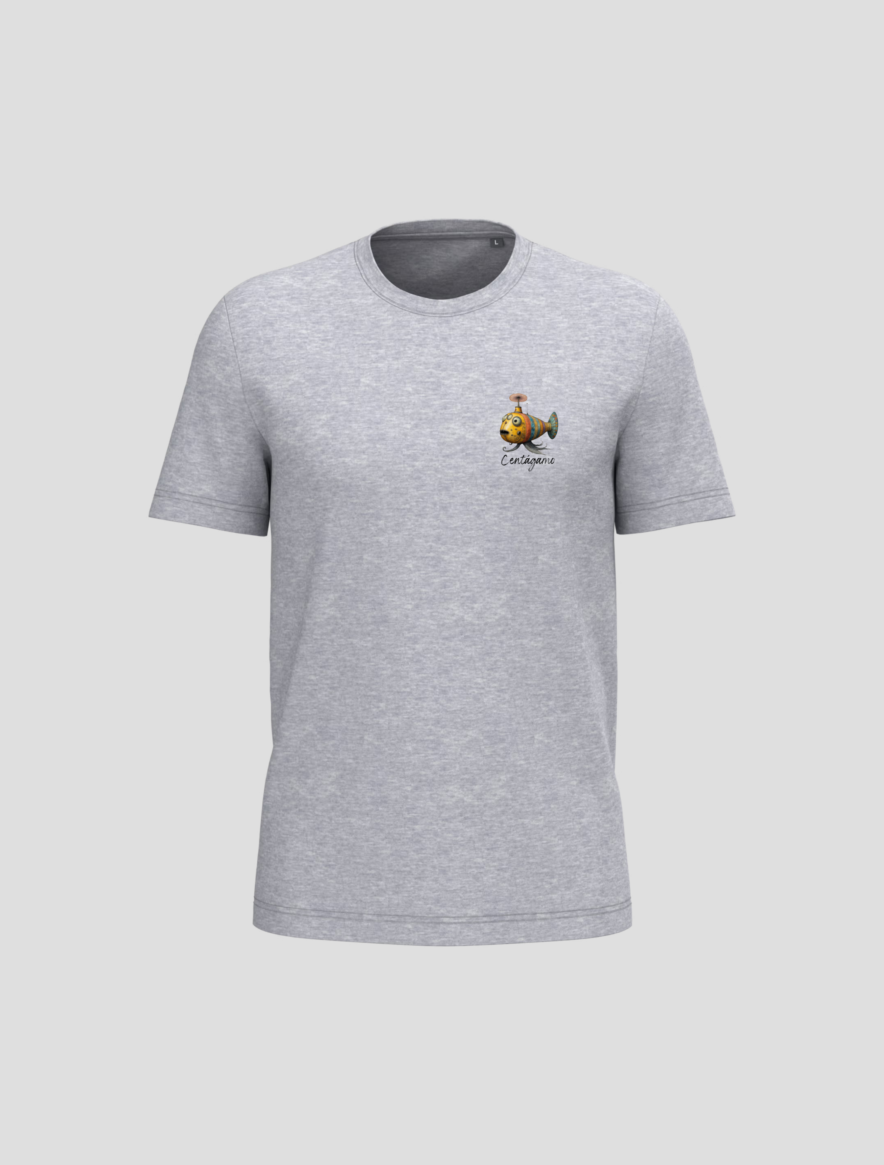 Camiseta Gris “Centágamo” – Submarine Mini